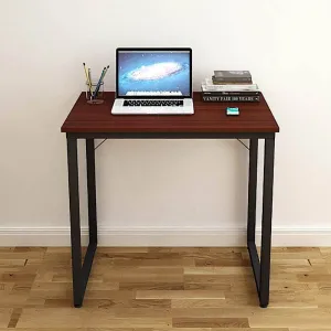 Helios T80 Modern Computer/Laptop Desk, Mahogany