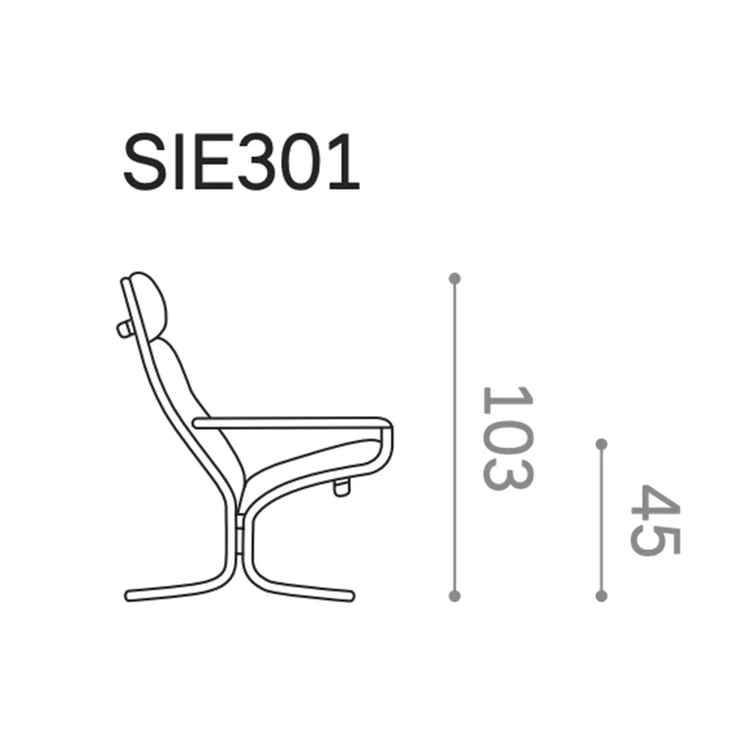 hjelle | siesta classic 301 chair | high back with arms | oak   vintage 413 leather