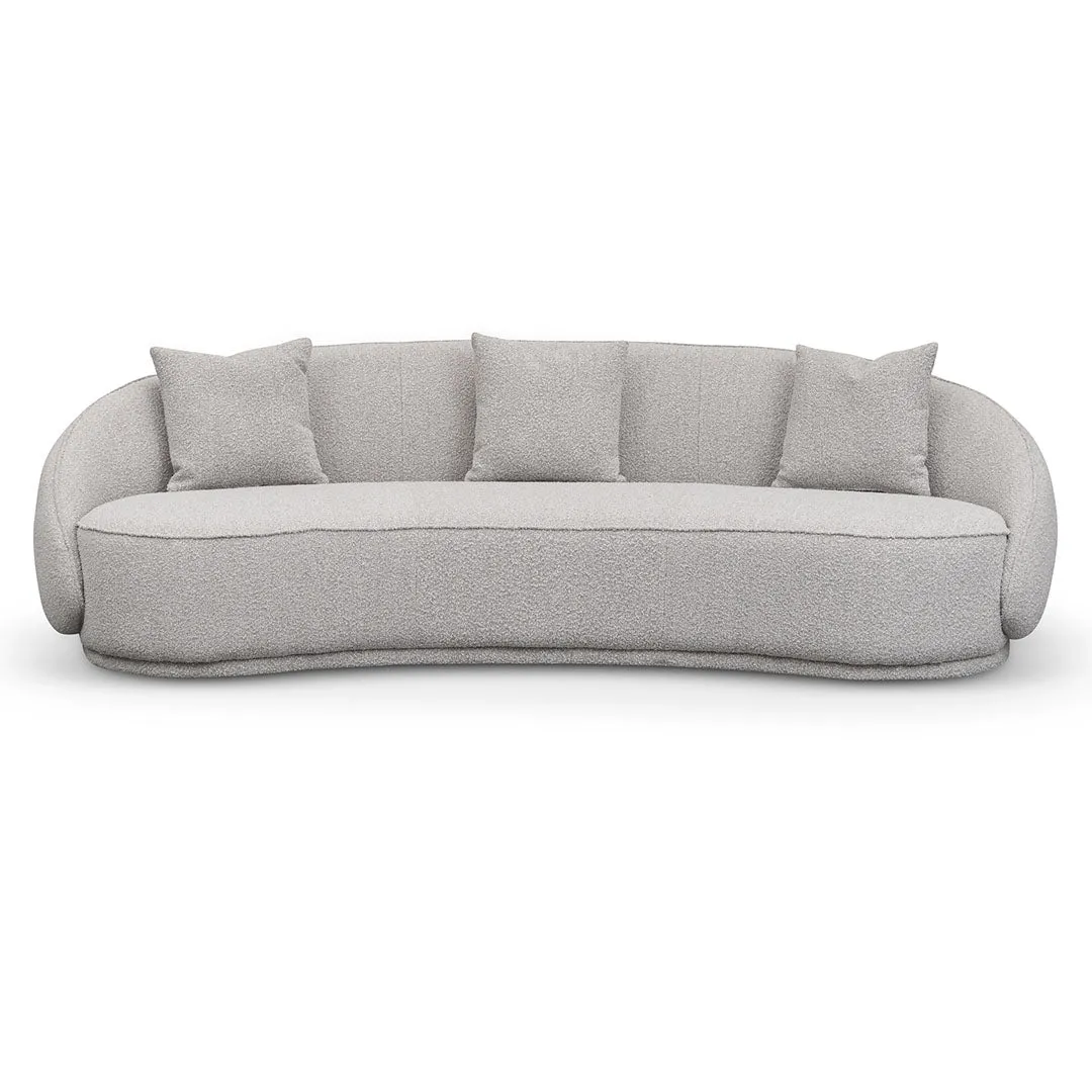 Jake 4 Seater Sofa - Ash Grey Boucle