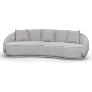 Jake 4 Seater Sofa - Ash Grey Boucle