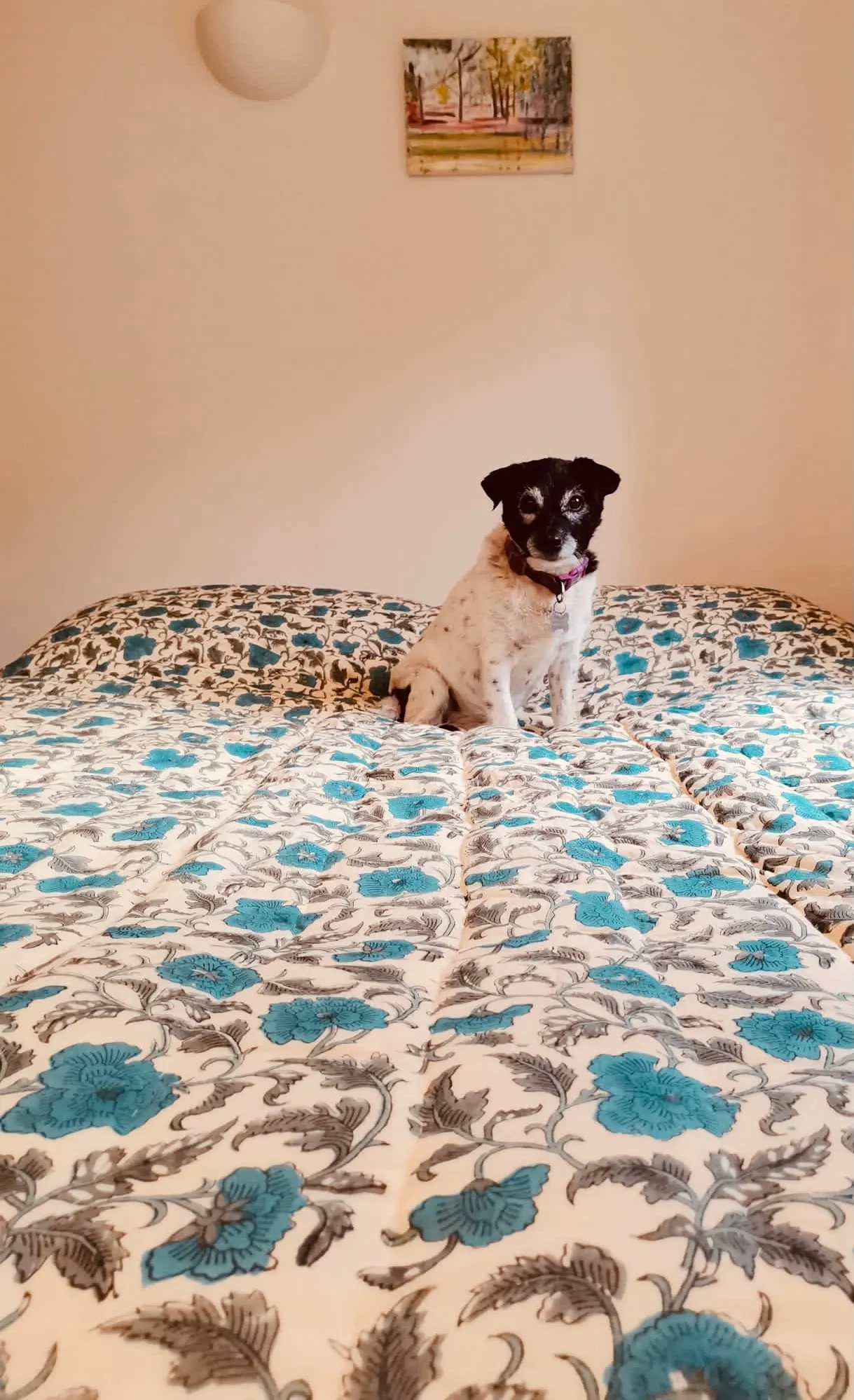 Jasmine Quilt in Vintage Blue - Single