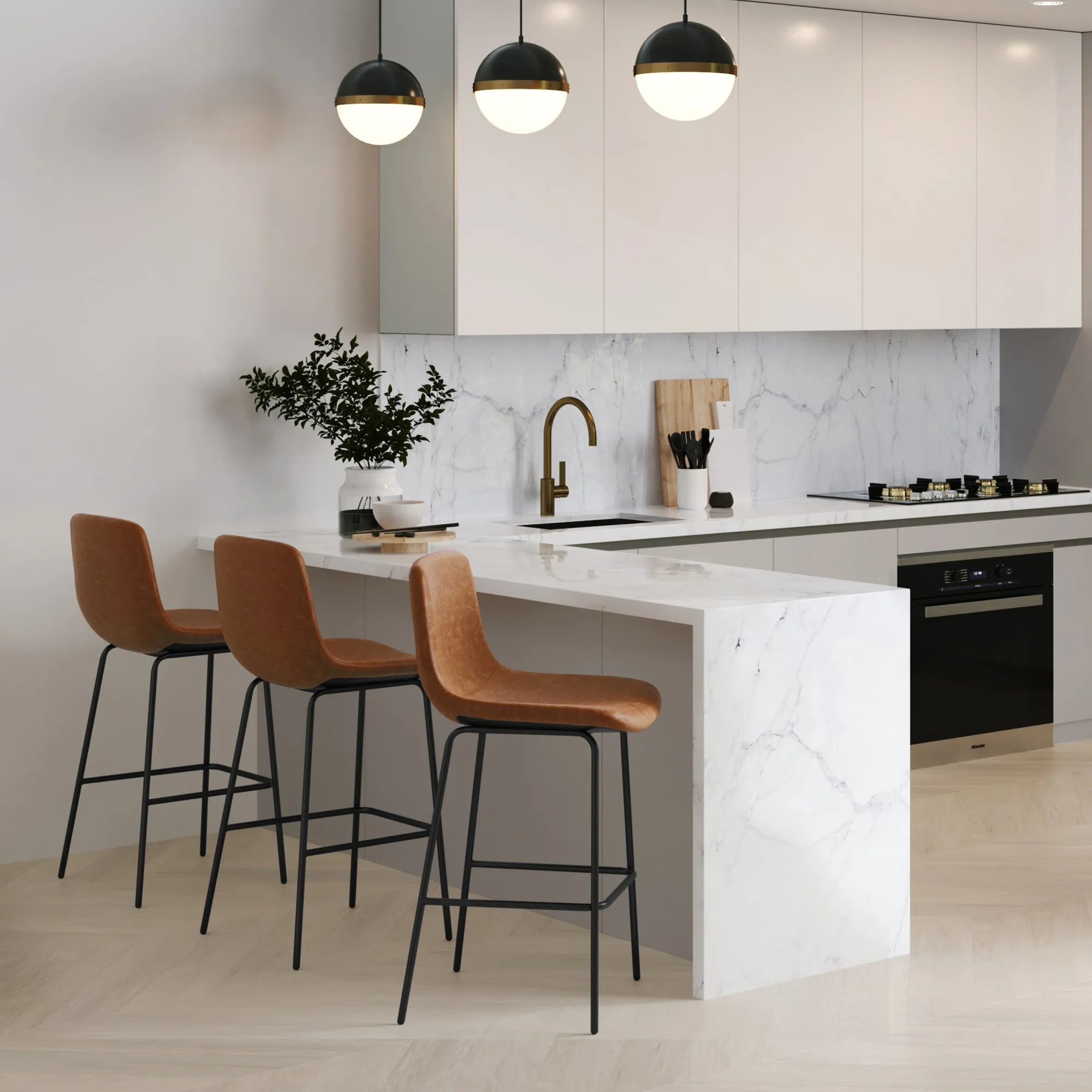 Jolie Bar Stool (Set of 2)