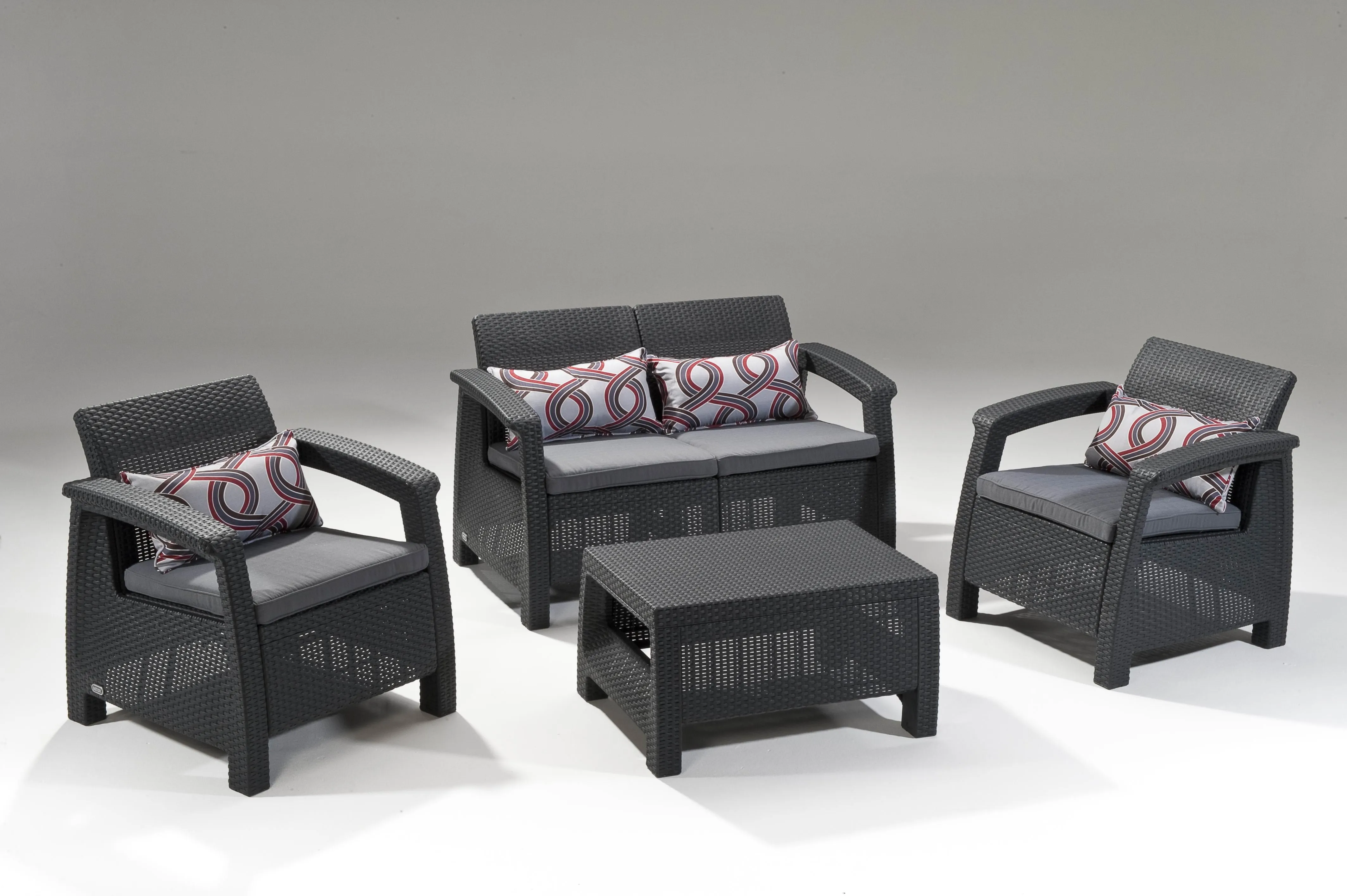 Keter Corfu 4 Seater Lounge Set