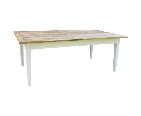 Lavasa Extendable Dining Table 210 - 310cm Mango Wood Modern Farmhouse Furniture