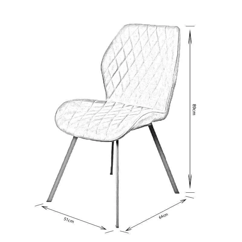 Lincoln Fixed Table And 6 Grey Toronto Chairs