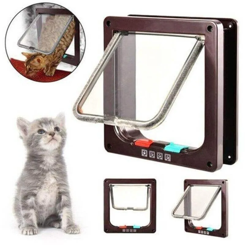 Lock-able Cat Flap Door