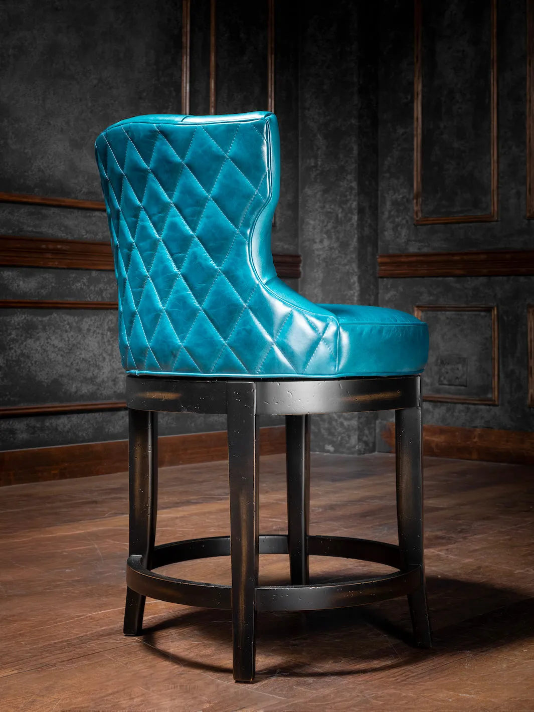 Lone Star Luxury Quilted Barstool