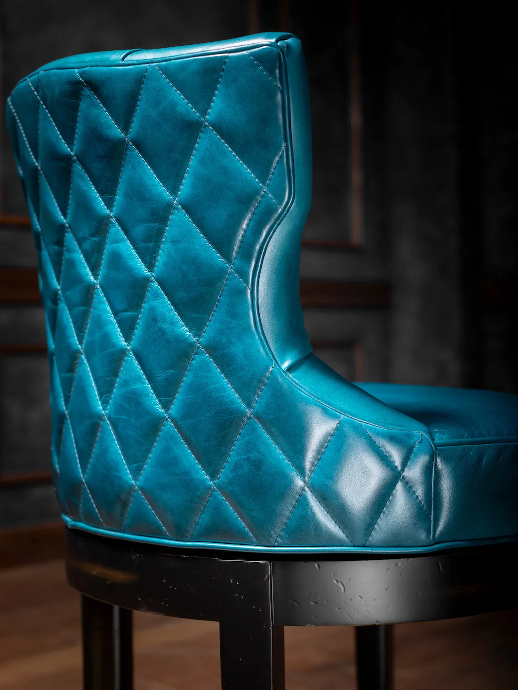 Lone Star Luxury Quilted Barstool