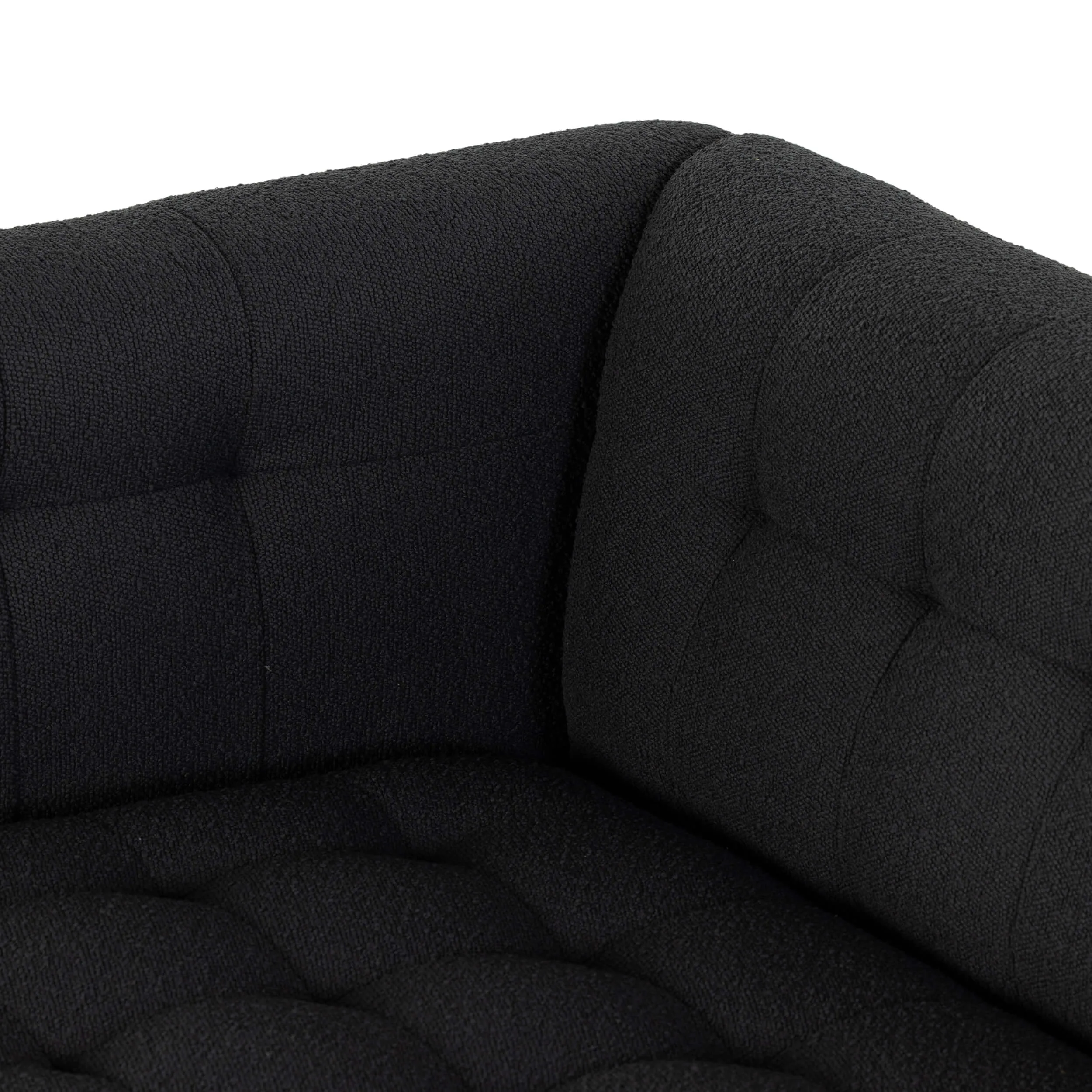 Marlin Sofa, Fiqa Boucle Charcoal