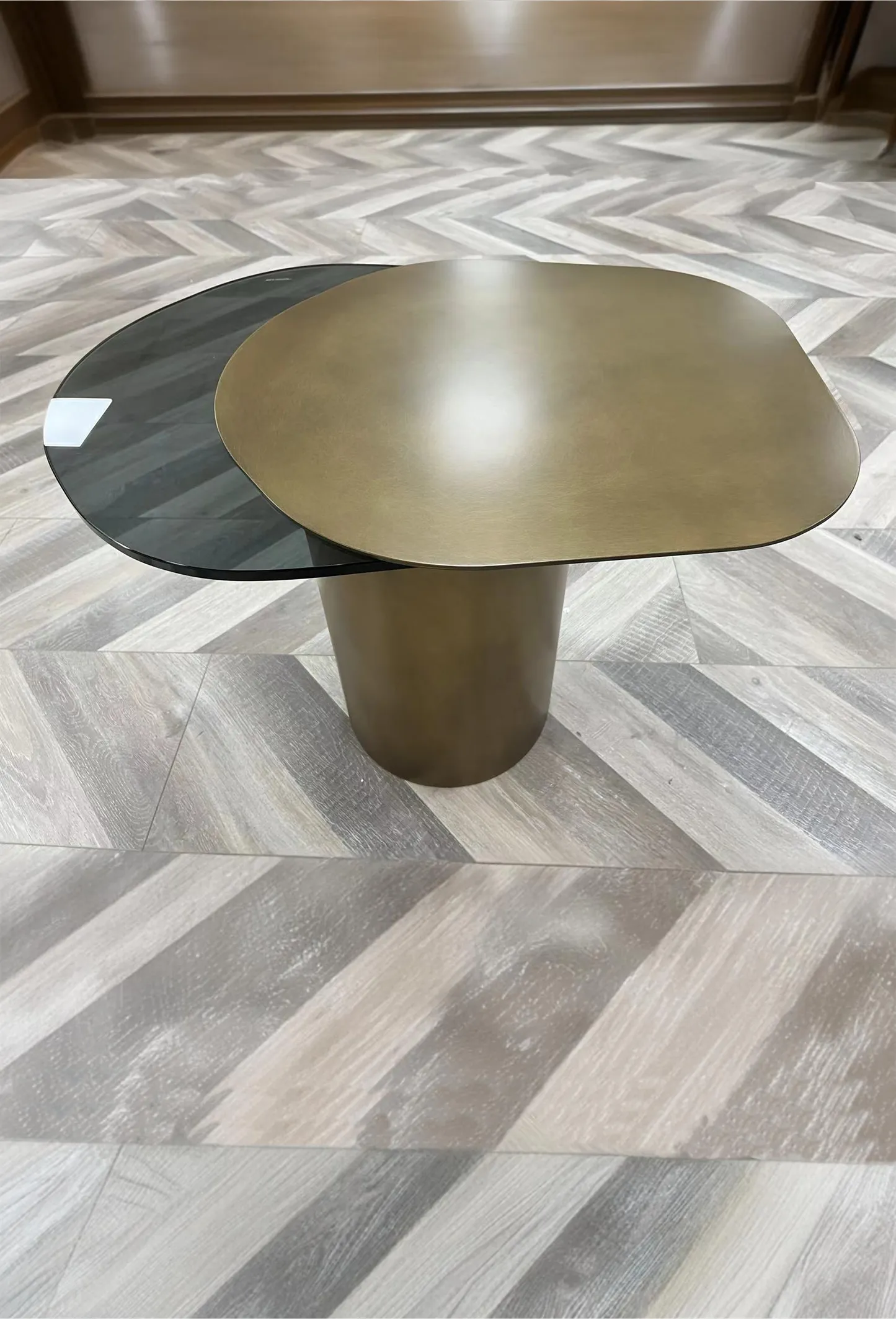 Modern Irregular Kaylee Side End Table