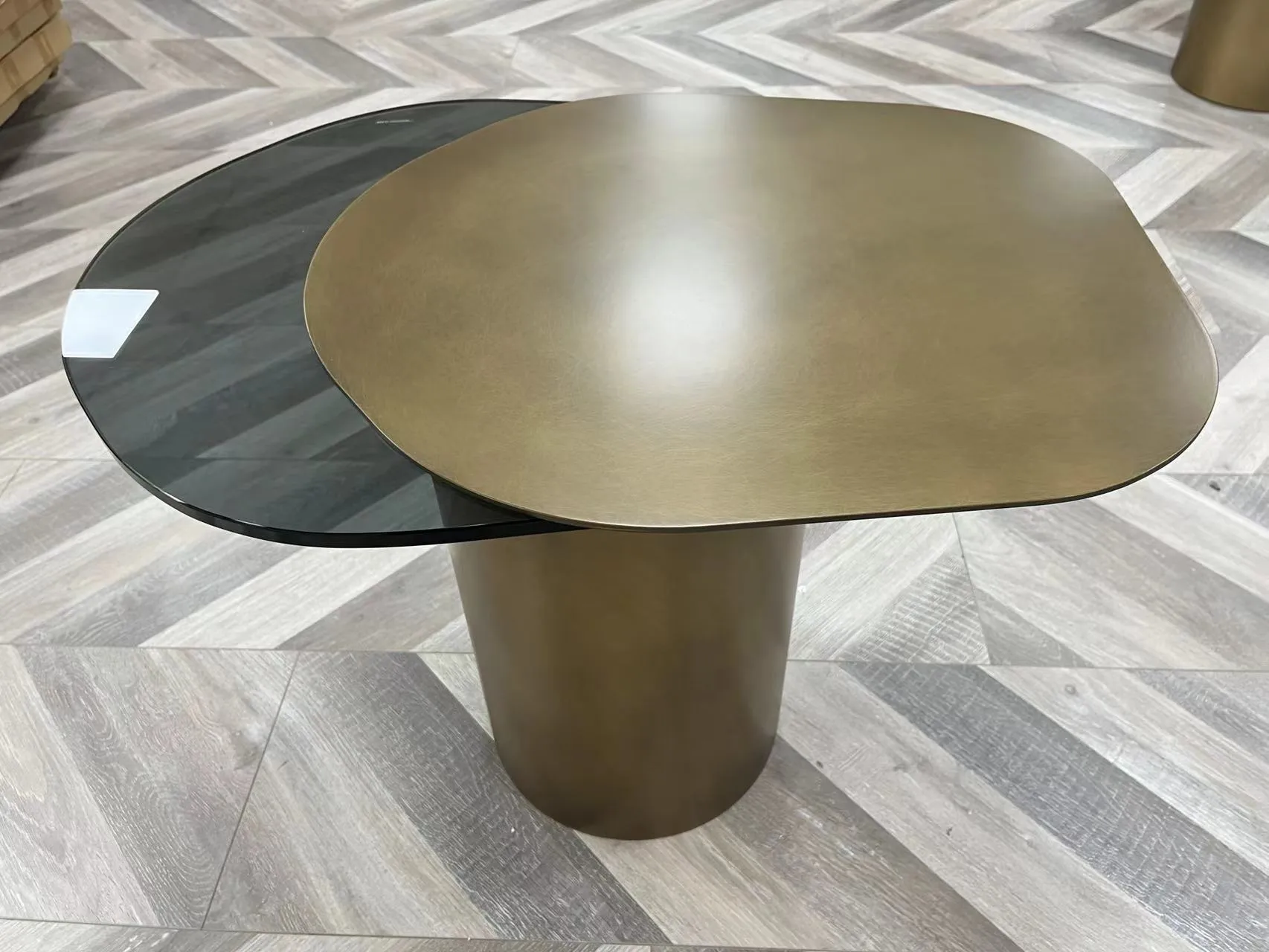 Modern Irregular Kaylee Side End Table