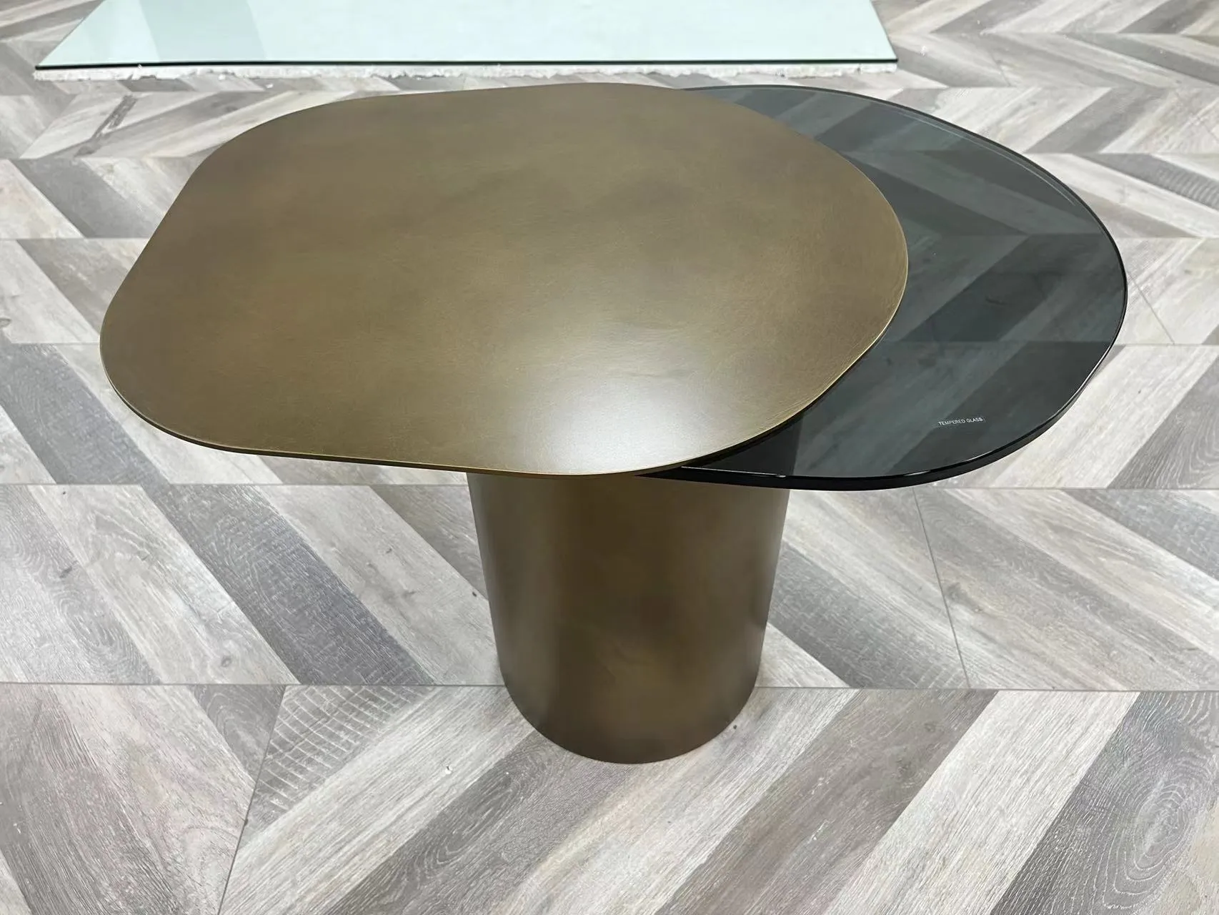 Modern Irregular Kaylee Side End Table