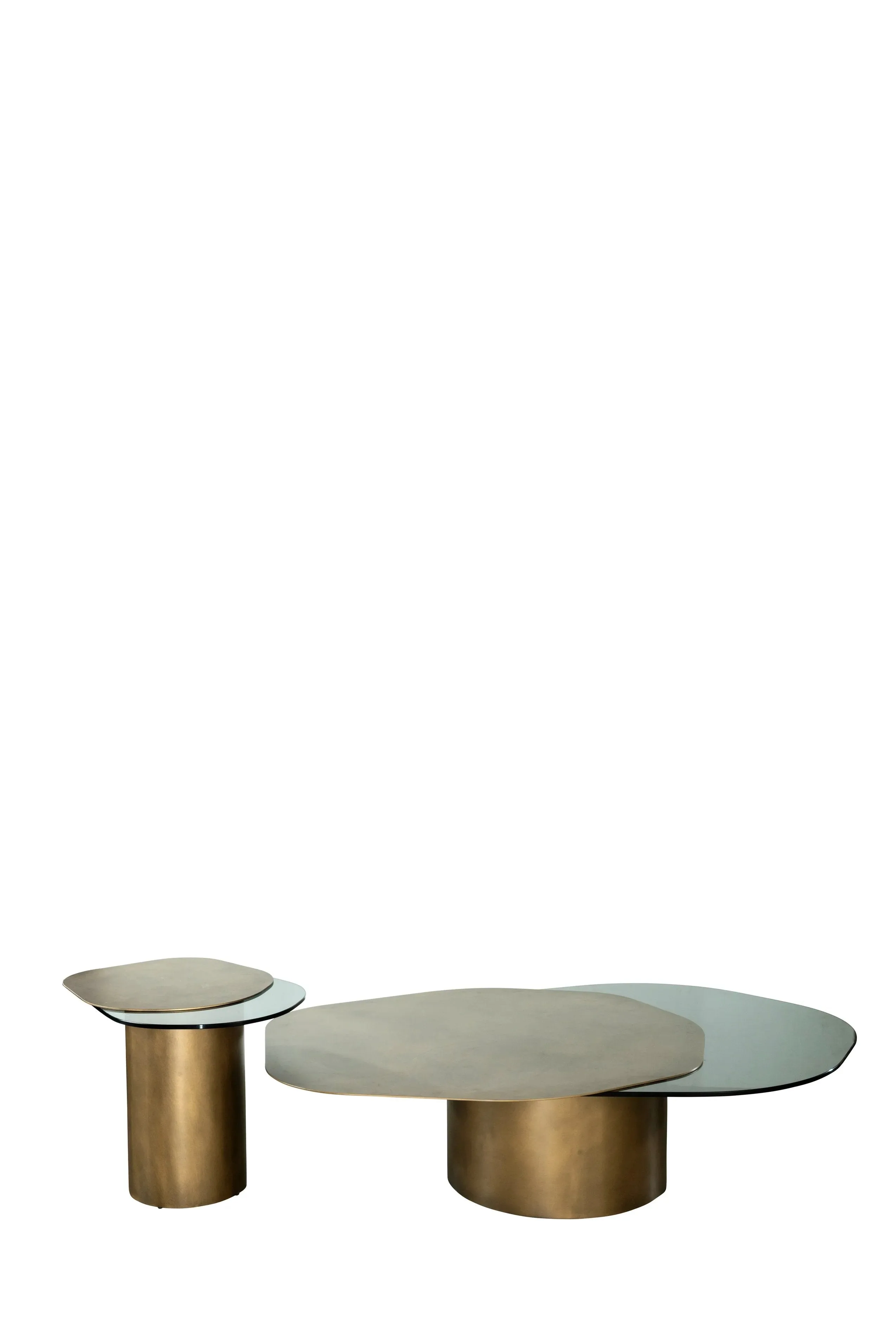 Modern Irregular Kaylee Side End Table