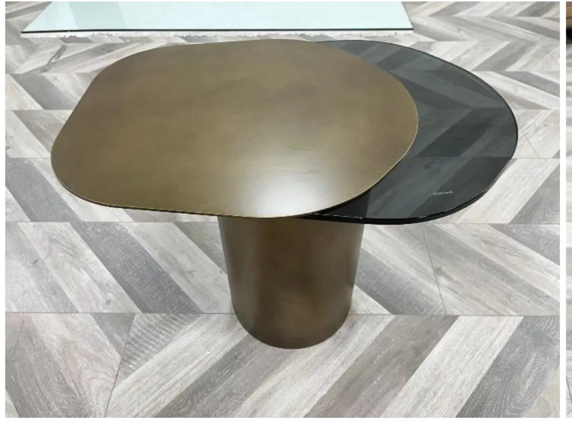 Modern Irregular Kaylee Side End Table