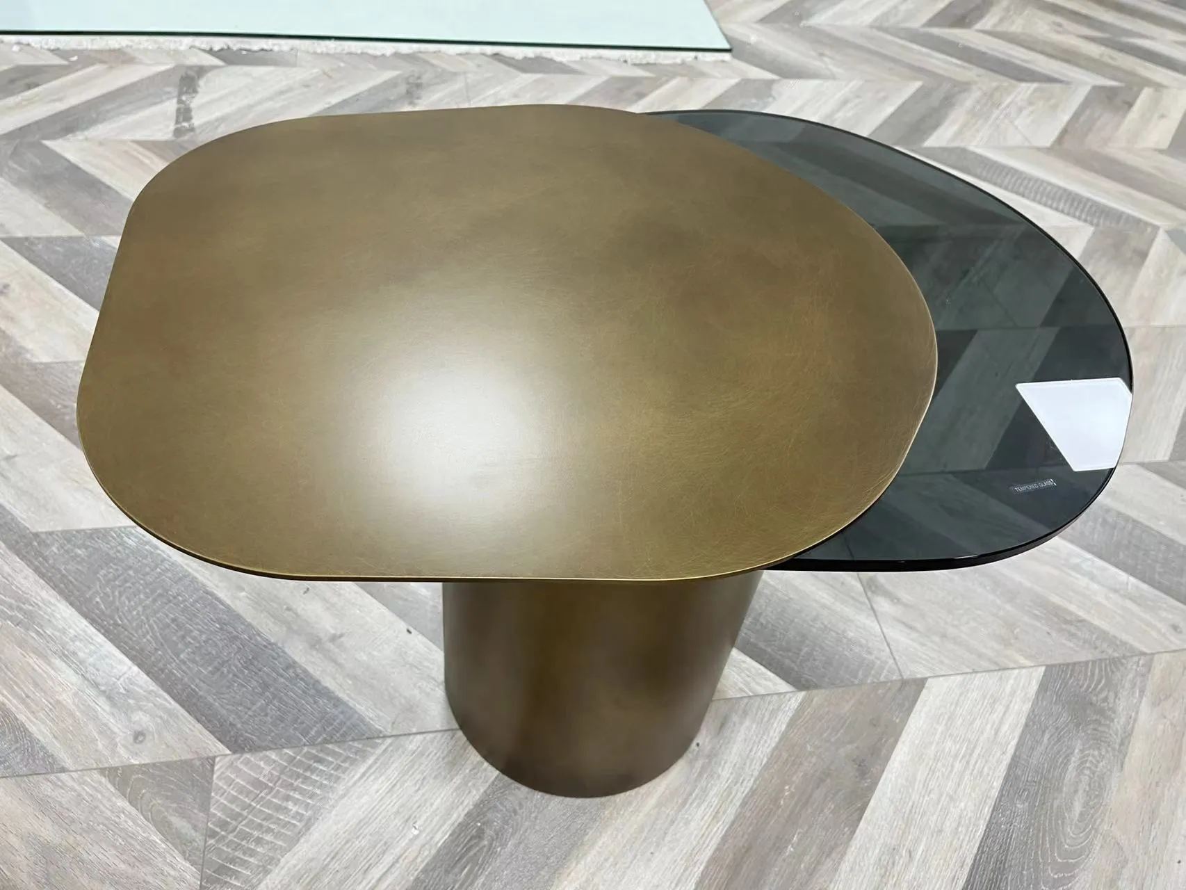 Modern Irregular Kaylee Side End Table