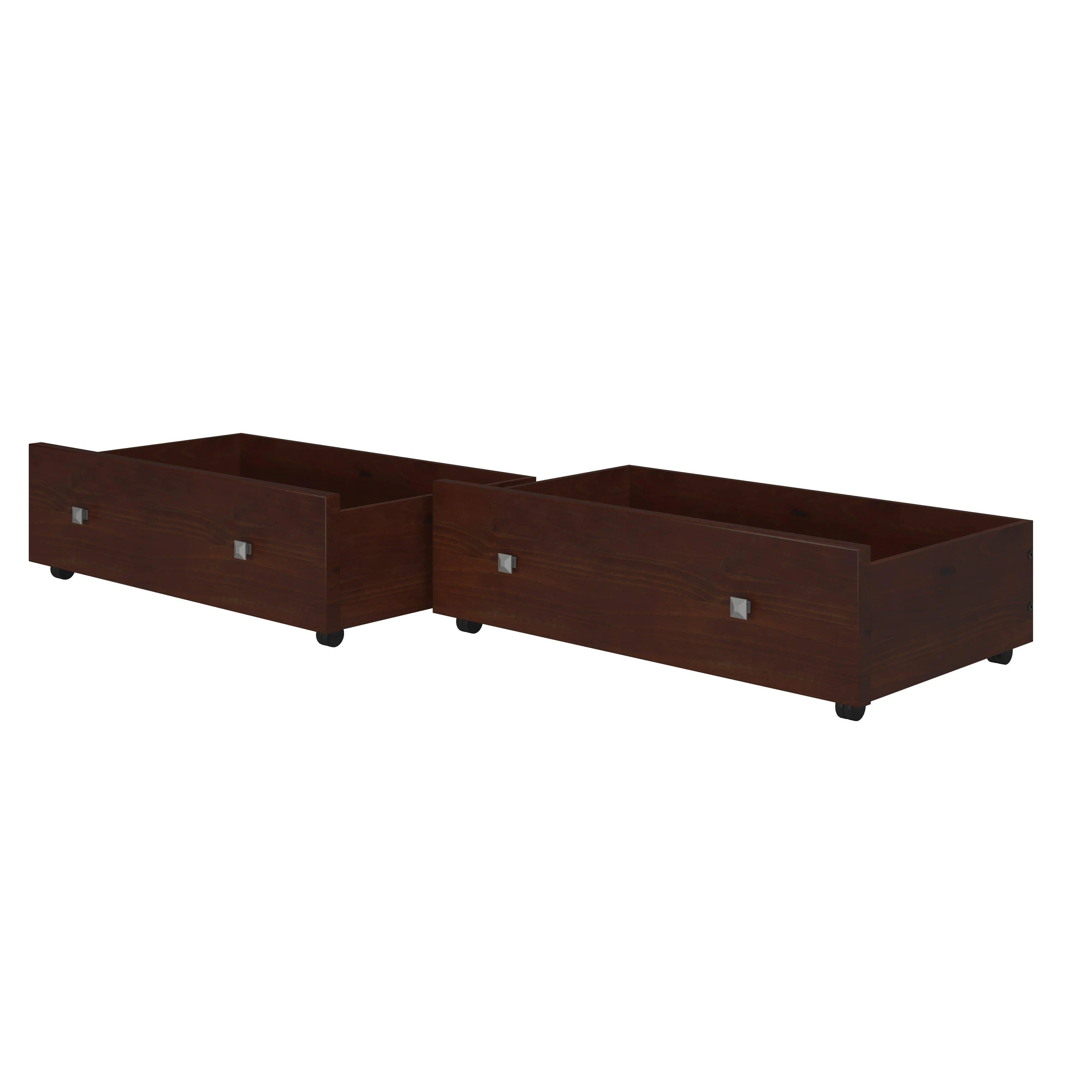 Morgan Modern Cappuccino Bunk Bed with Storage