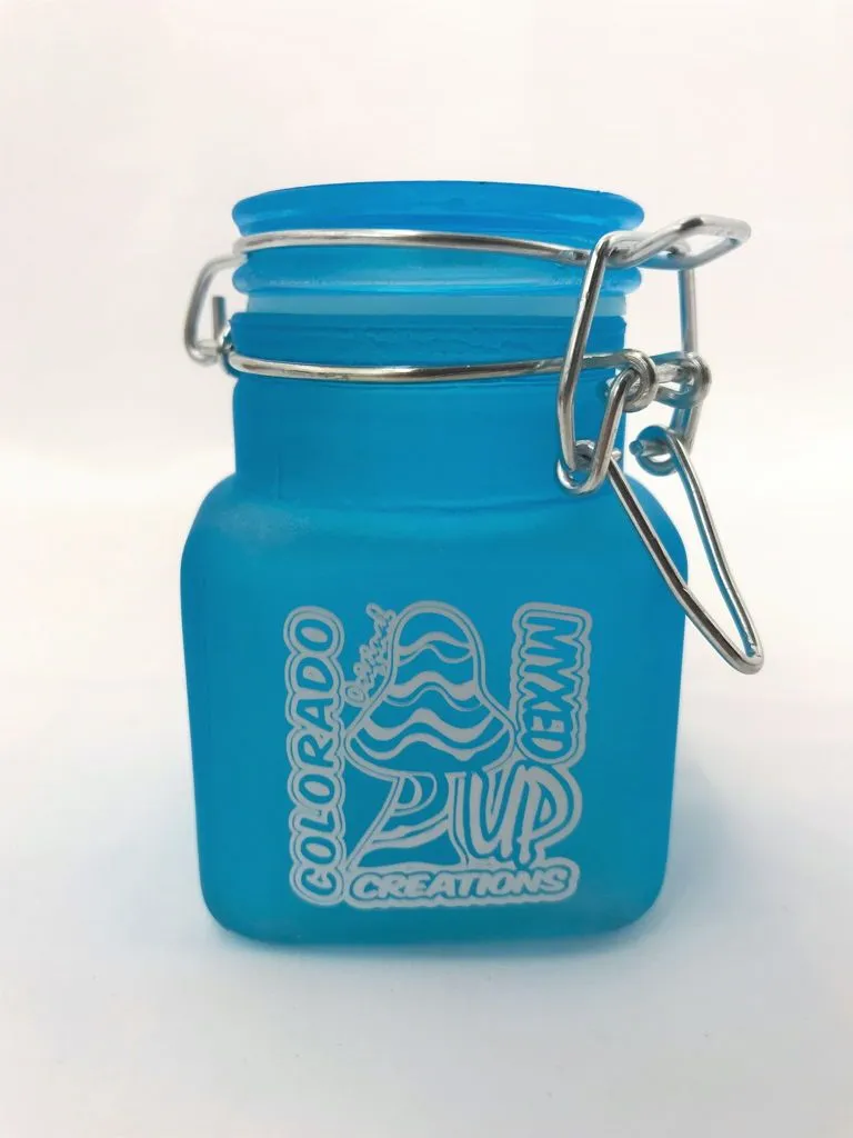 Myxed Up Square Stash Jar