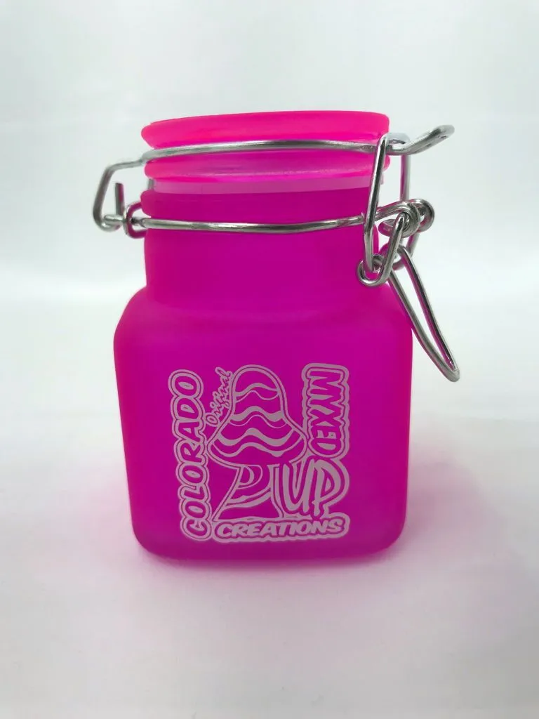 Myxed Up Square Stash Jar