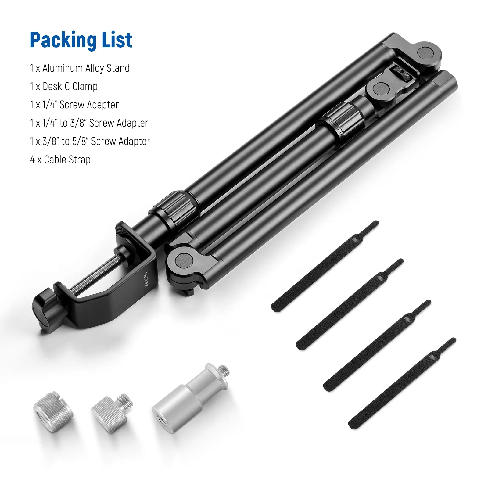 NEEWER C Clamp Webcam Stand Camera Mount