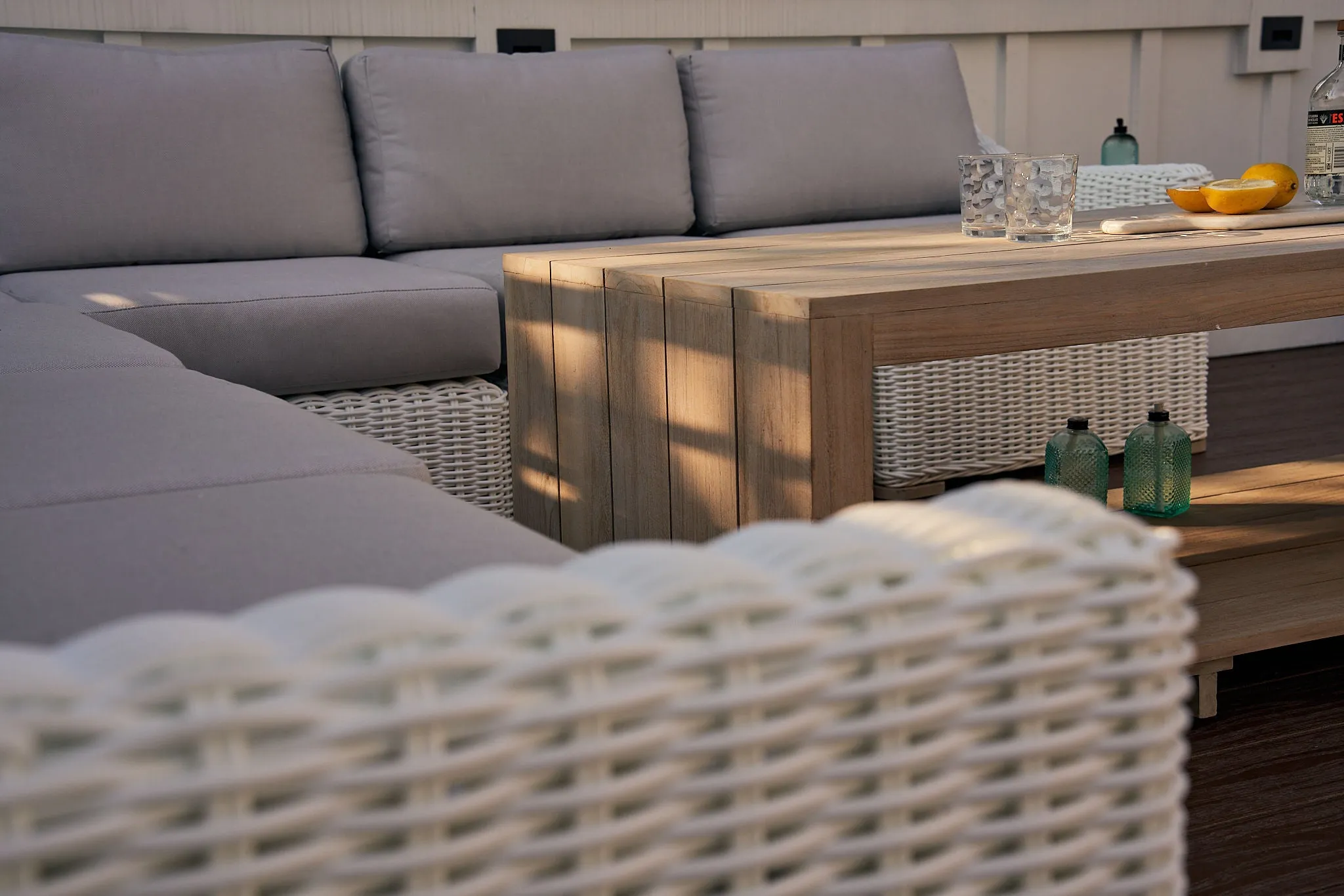 Newport Outdoor 4-Piece Sectional