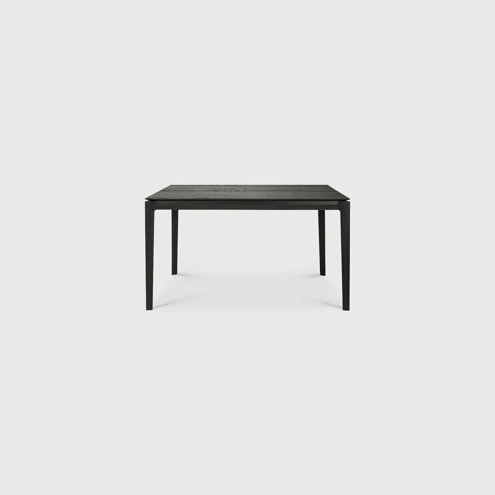 Oak Black Extendable Dining Table