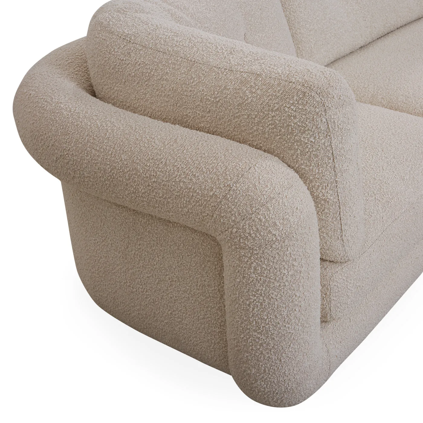 Pompidou 304.8cm Modular Four-Piece Sectional with Ottoman