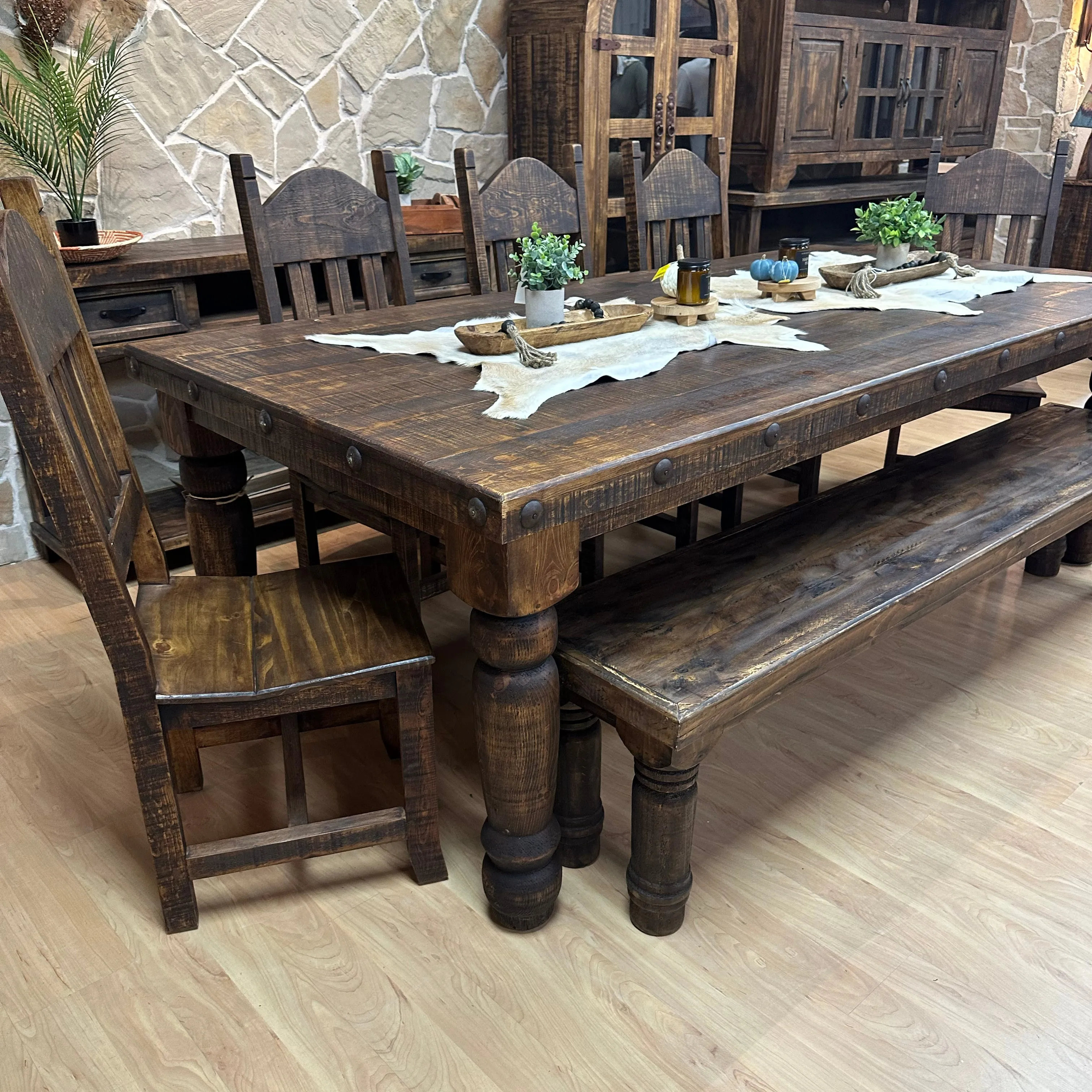 Ponderosa 8' Dining Set