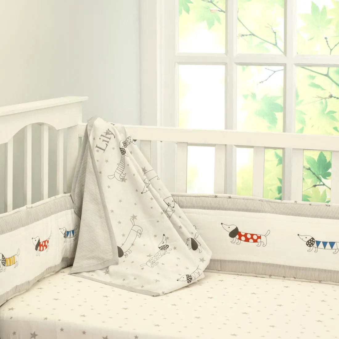 Puppy Love Dohar <br> <span style="font-size: 11px; font-family:Helvetica,Arial,sans-serif;">Can Be Personalised</span>