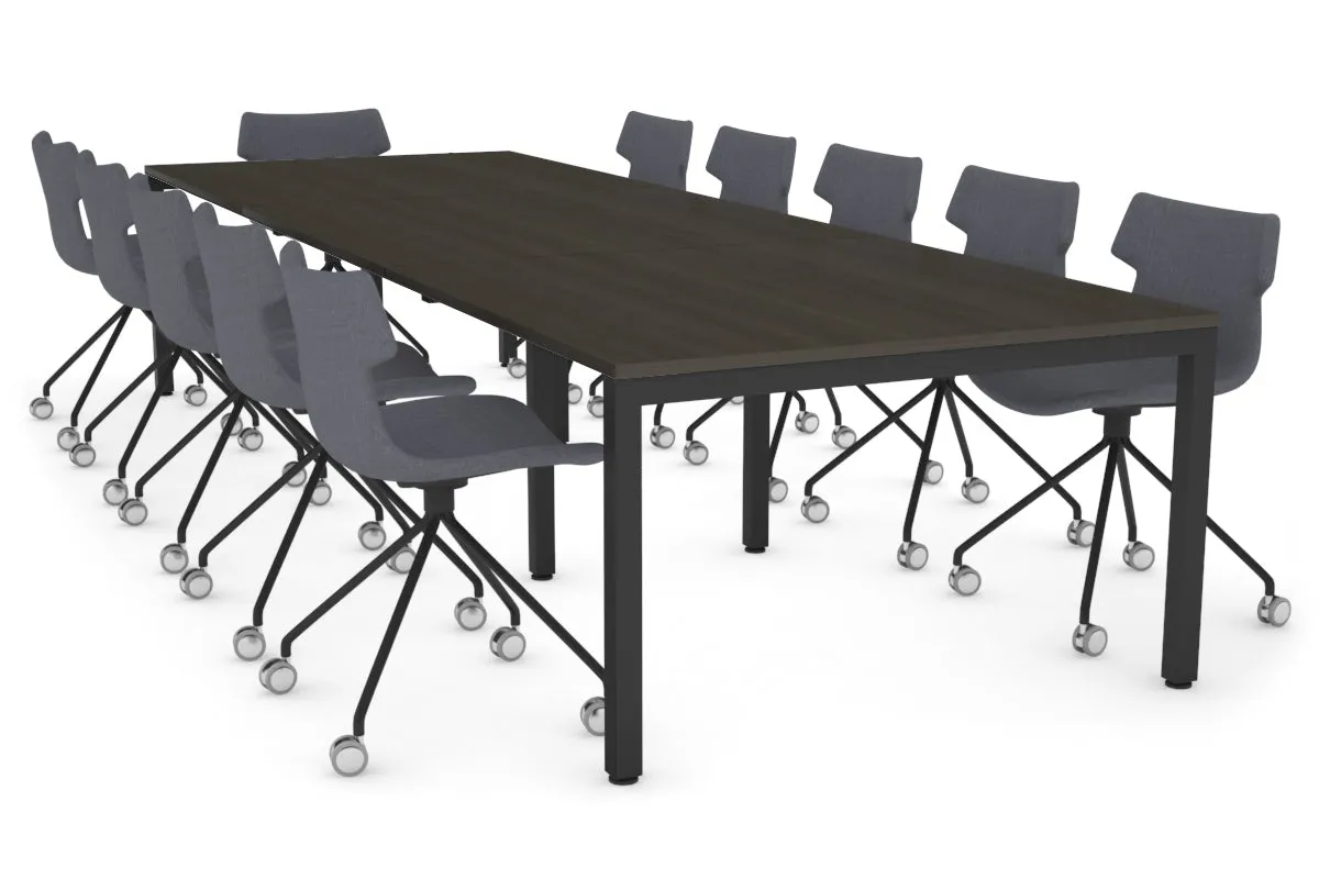 Quadro Square Legs Modern Boardroom Table [3600L x 1200W]