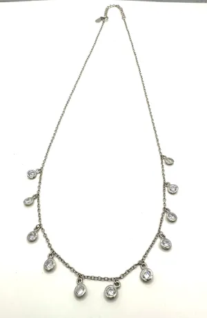 Raindrop CZ Necklace