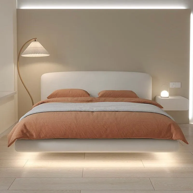 Remi Boucle Floating Bed Frame