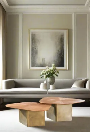 Set of 2 Mauricio Nesting Coffee Table Set