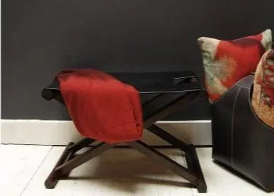 Shikari Leather Stool