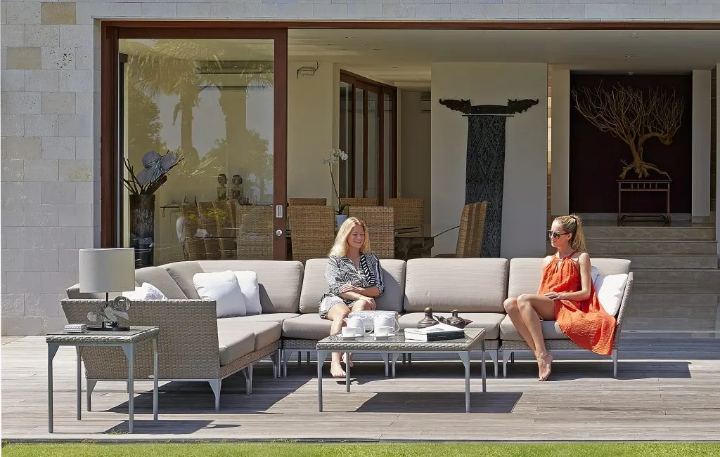 Skyline Design Modular Brafta Rattan Corner Garden Sofa