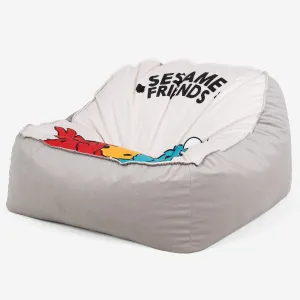 Sloucher Bean Bag Chair - Sesame Friends