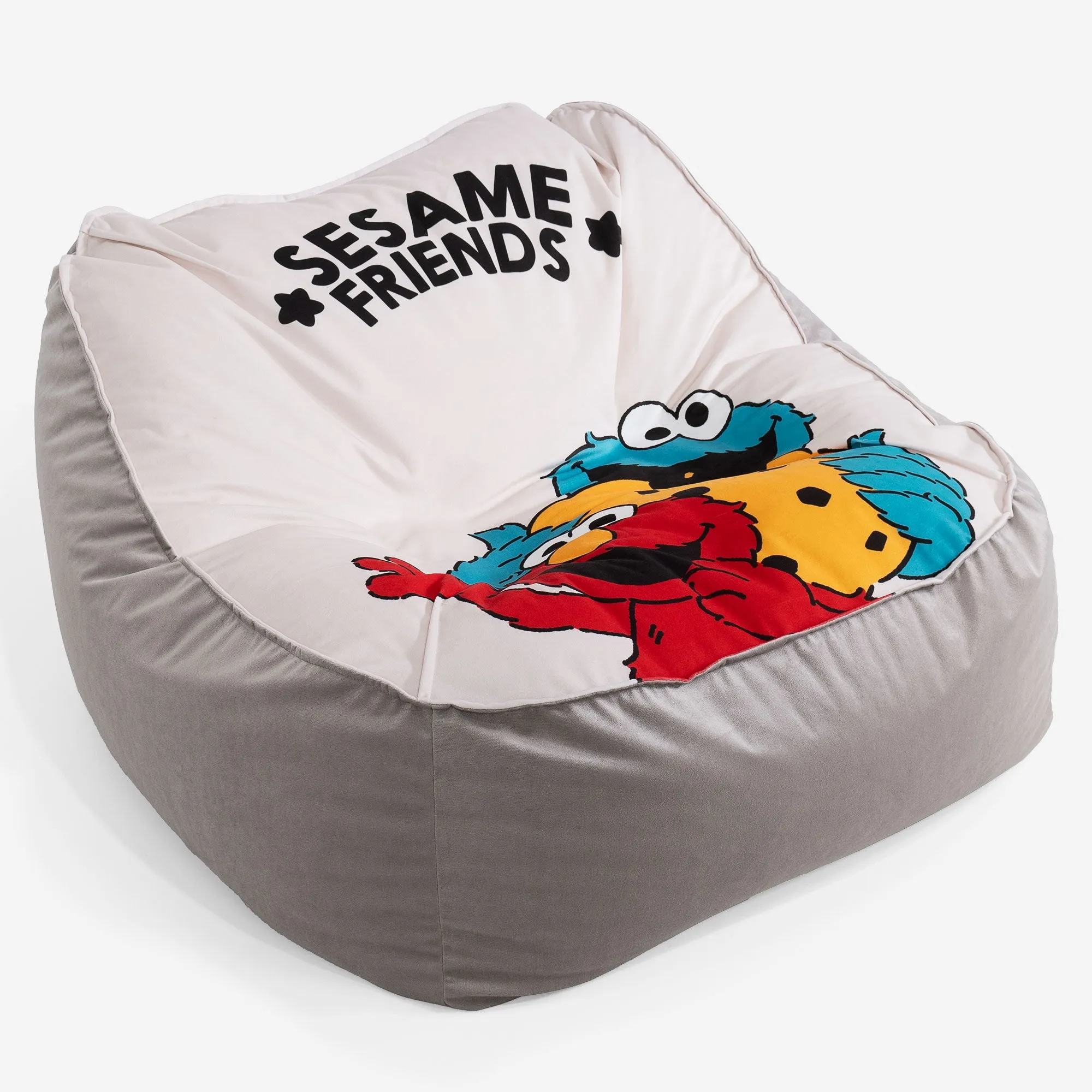 Sloucher Bean Bag Chair - Sesame Friends