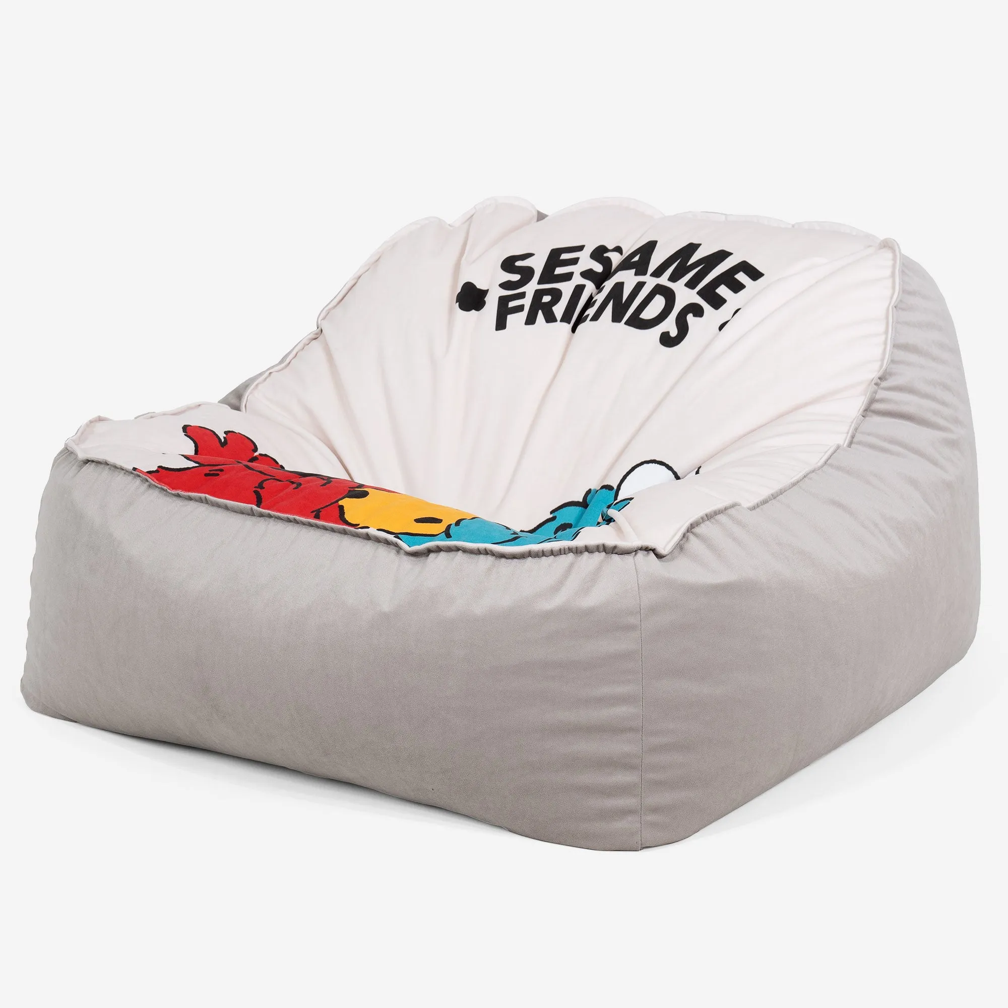 Sloucher Bean Bag Chair - Sesame Friends