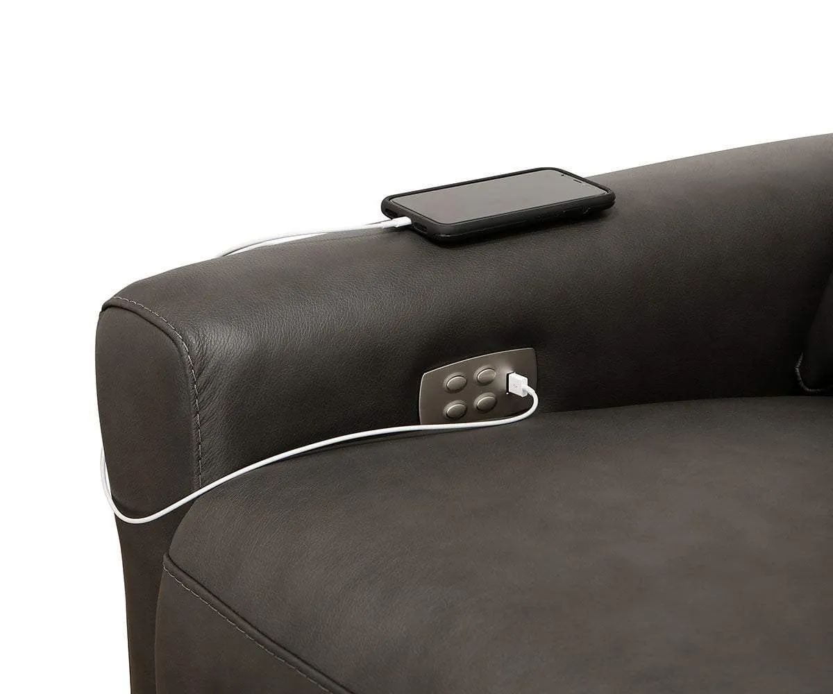 Sola Leather Power Recliner