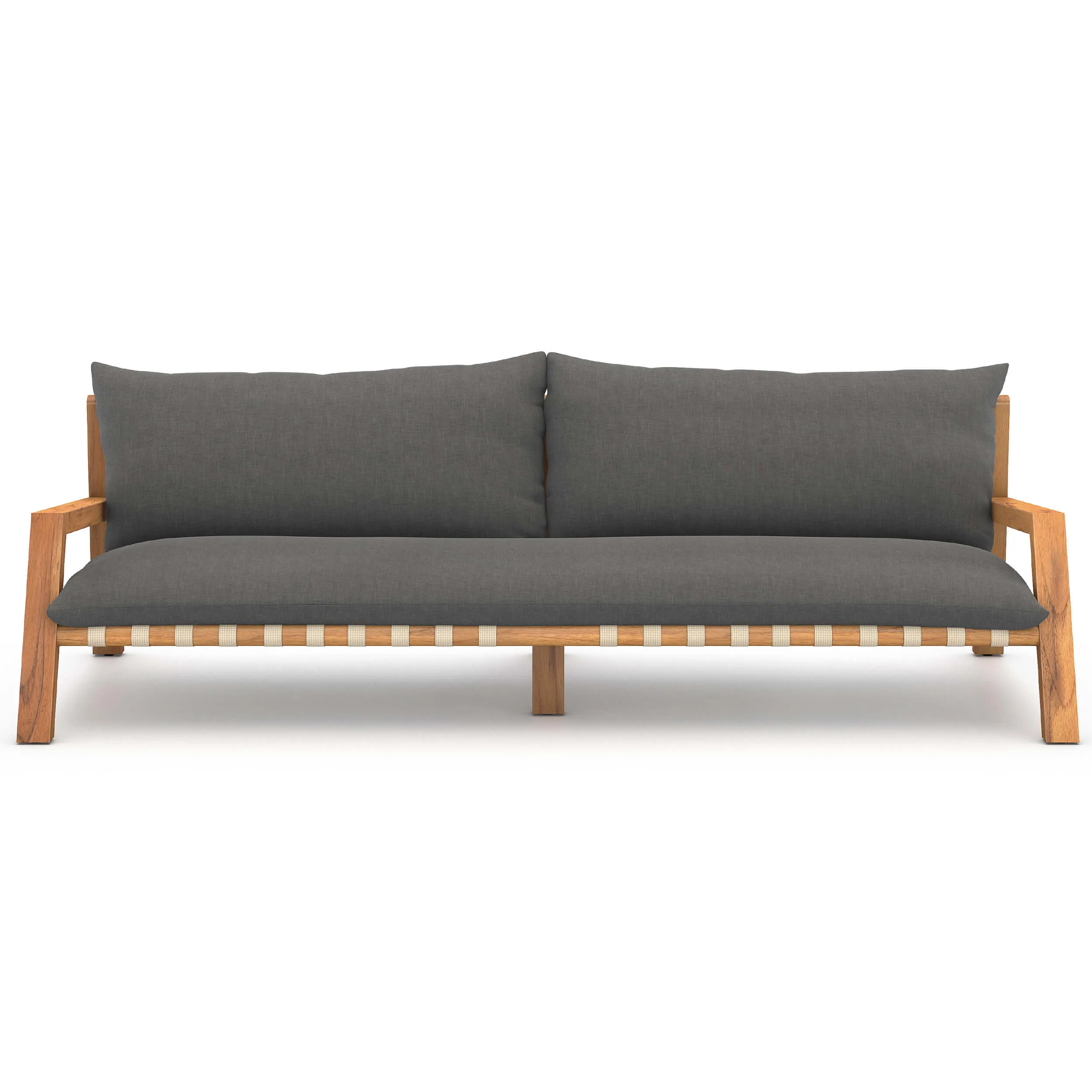 Soren Outdoor Sofa 95", Charcoal