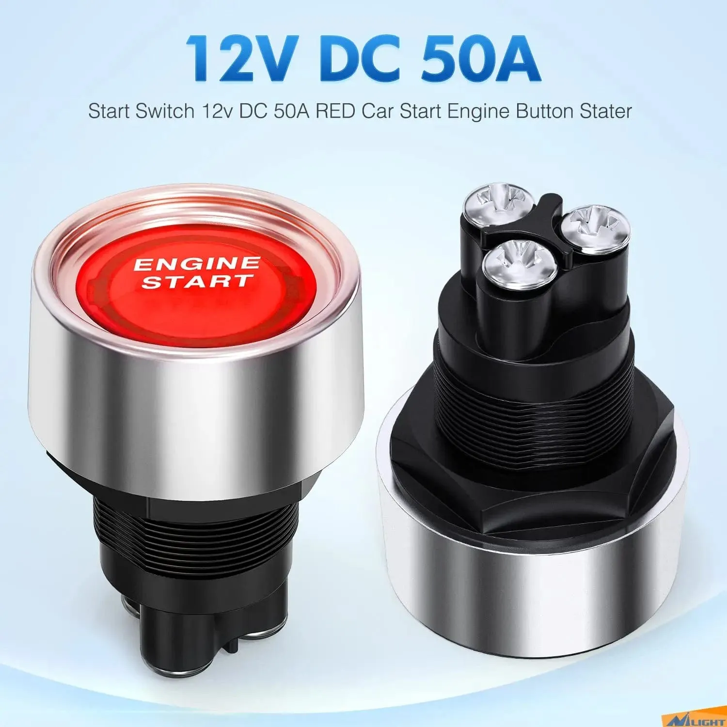Start Engine Button Switch Red