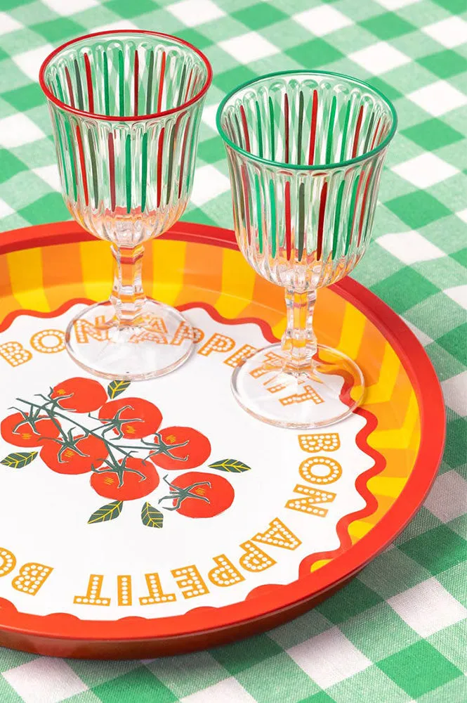 Talking Tables Bon Appetit Tomato Tin Tray
