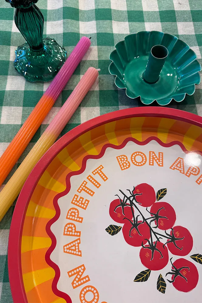 Talking Tables Bon Appetit Tomato Tin Tray