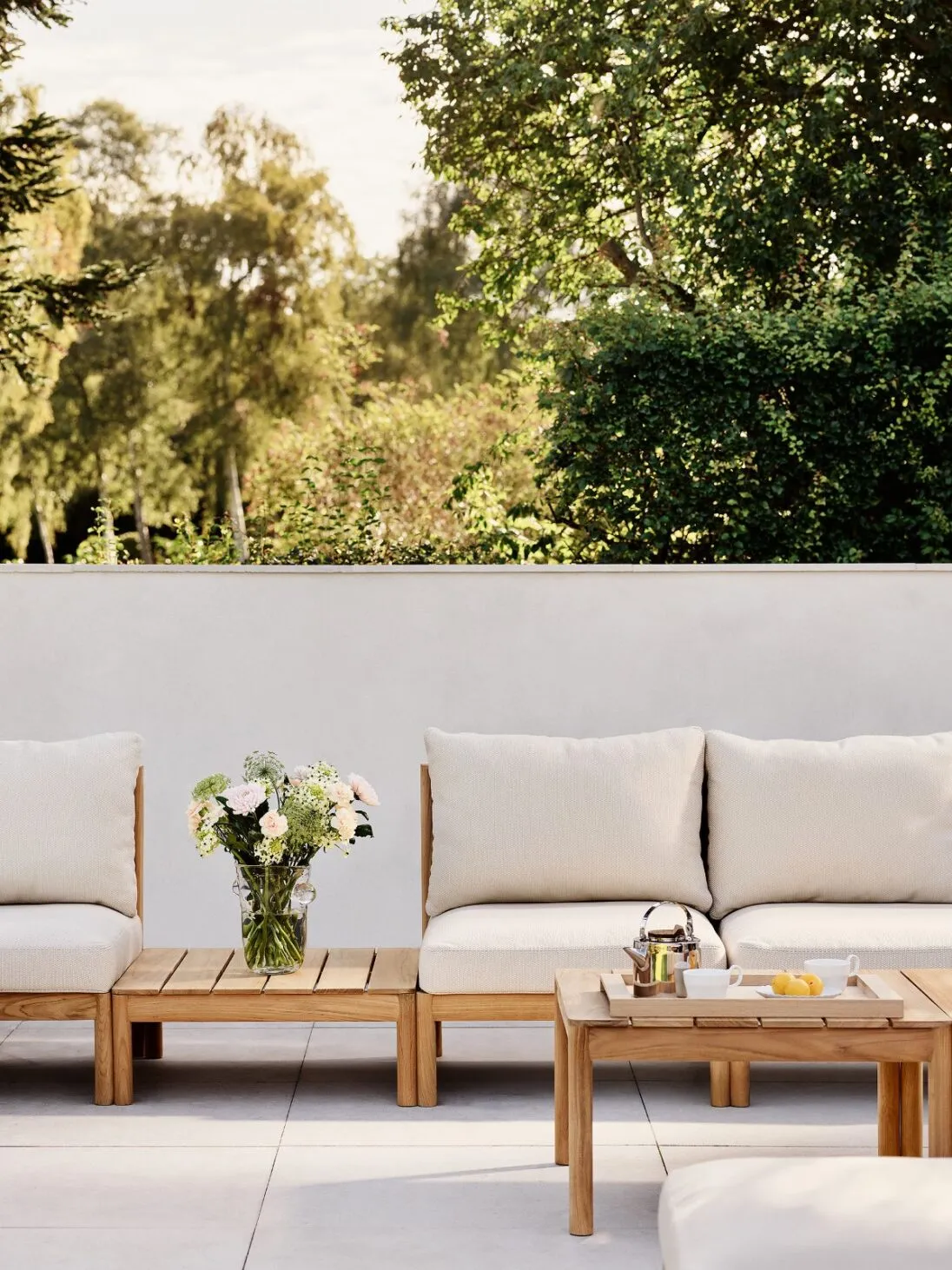 Tradition Outdoor 3-Seater Sofa Configuration 1