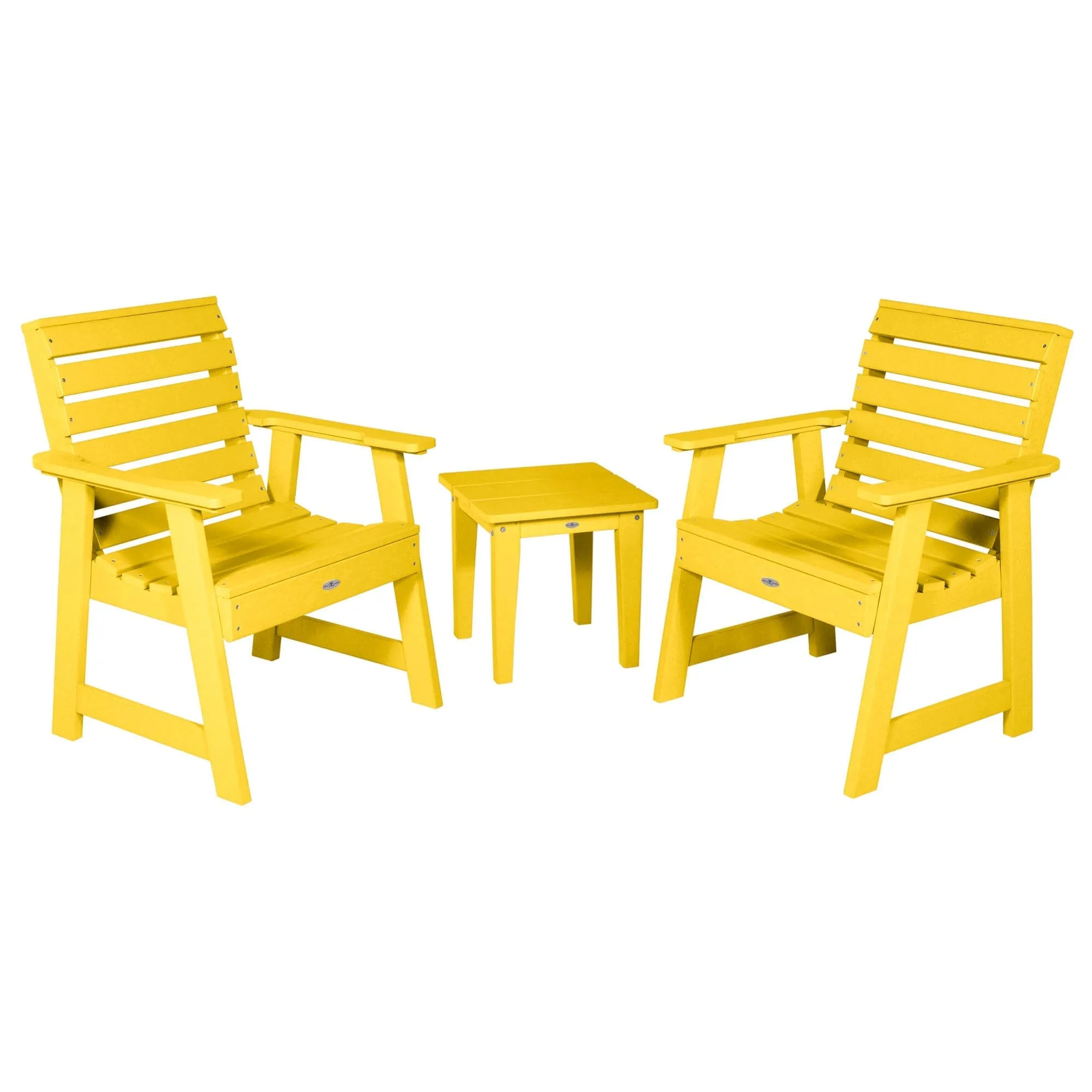 Two Riverside Garden Chairs and Side Table Set