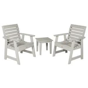 Two Riverside Garden Chairs and Side Table Set