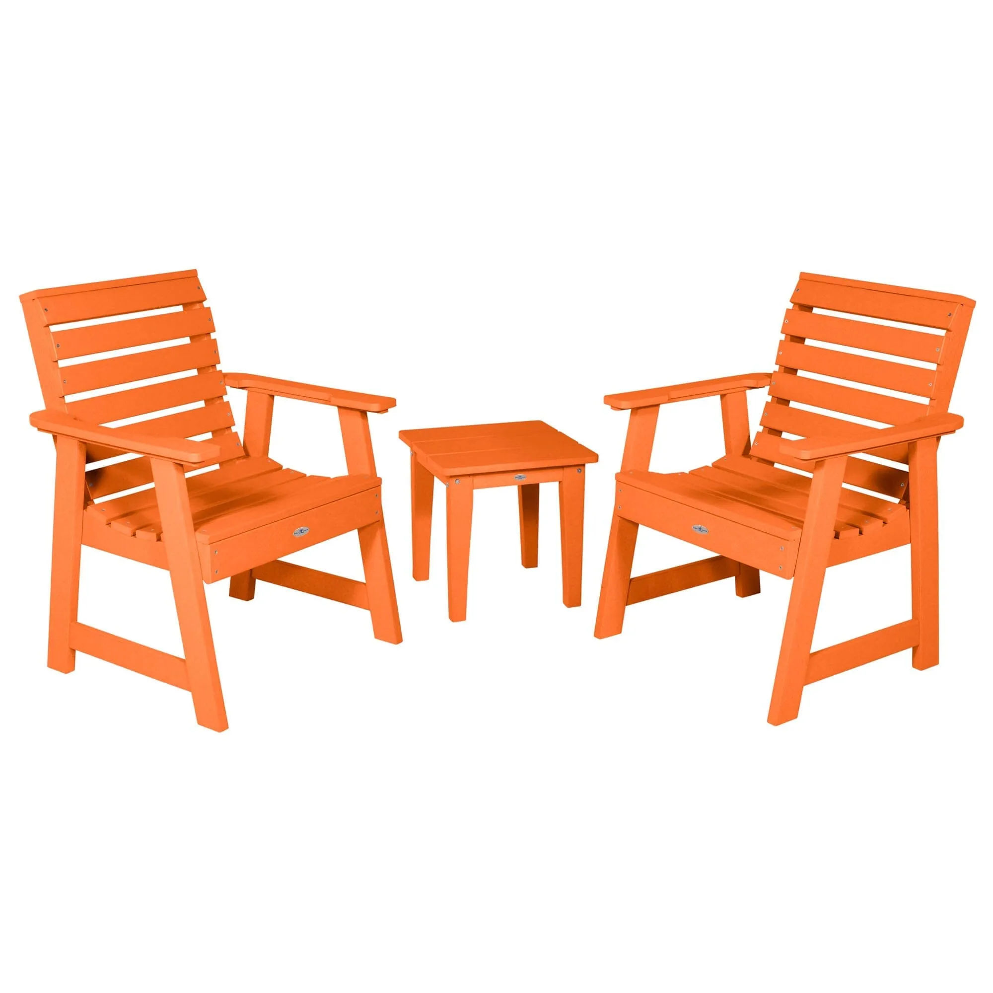 Two Riverside Garden Chairs and Side Table Set