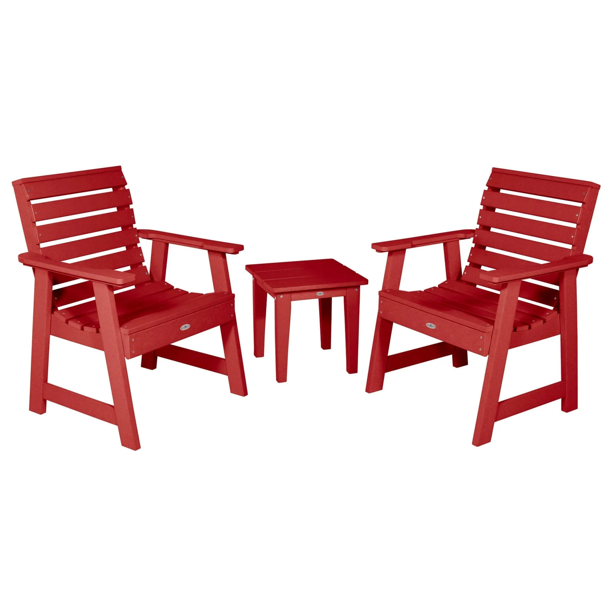 Two Riverside Garden Chairs and Side Table Set