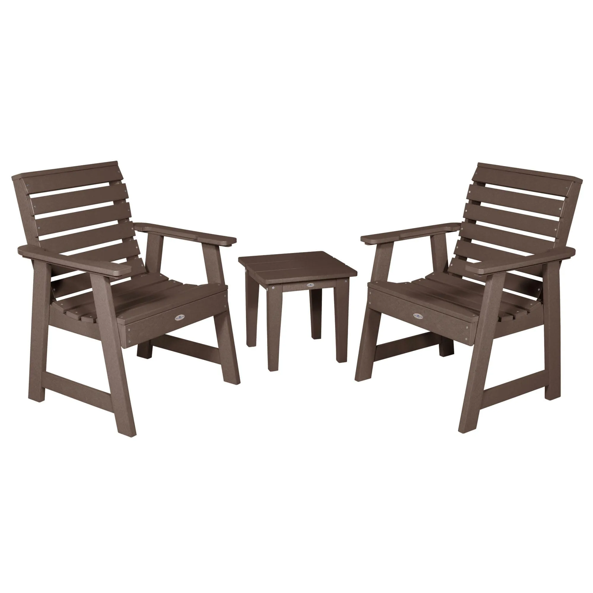 Two Riverside Garden Chairs and Side Table Set