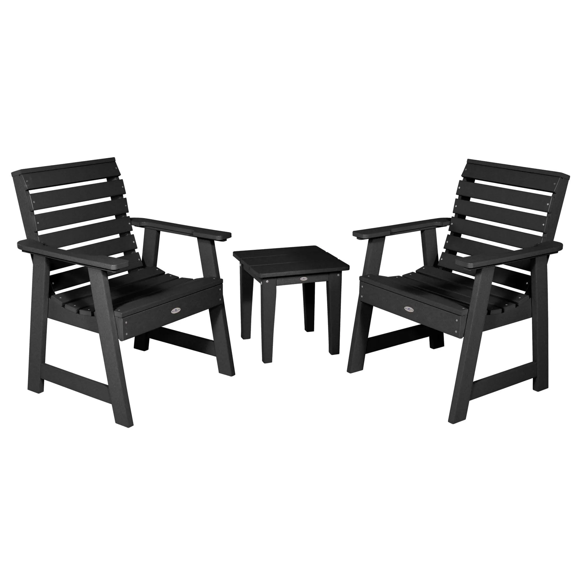 Two Riverside Garden Chairs and Side Table Set