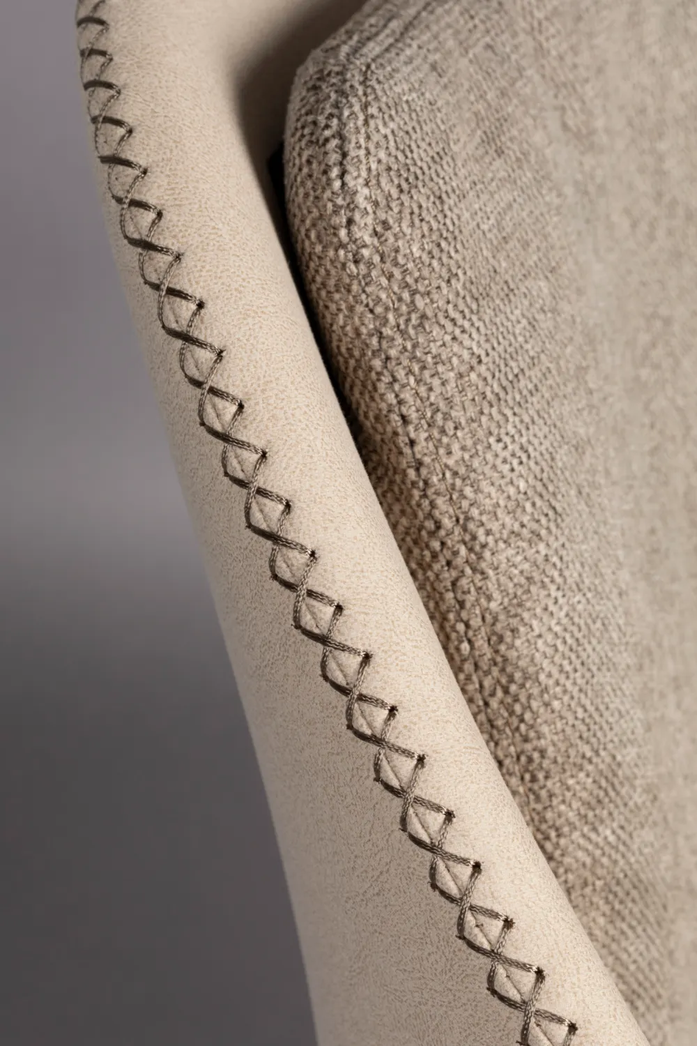 Upholstered Shell Dining Chairs (2) | Dutchbone Wakefield